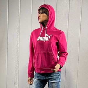 *Puma Sport Lifestyle Women’s Hot Pink Hoodie Sweatshirts Sz M
